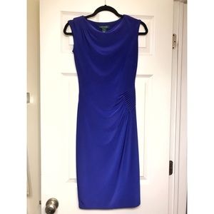 Ralph Lauren Cobalt Pencil Dress